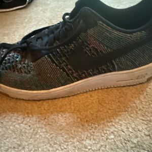 Nike Black and Multicolor Men's Sneakers